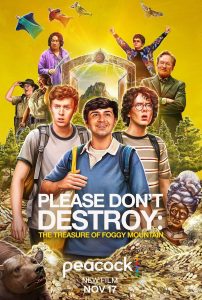 Please Don’t Destroy: The Treasure of Foggy Mountain (2023) Dual Audio {Hindi-English} BluRay Full Movie 480p 720p 1080p